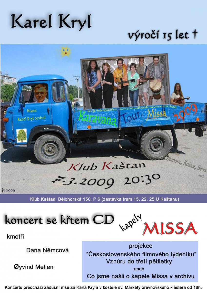 klub Kaštan 2009 - křest CD